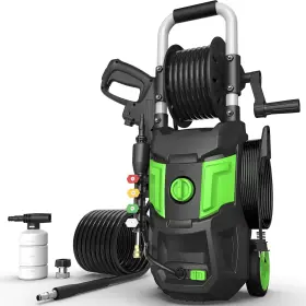 G1530-gu-1 Dgivovo Electric Pressure Washer 4800psi Max 3.2 Gpm 20ft Hose 35ft Power Cord Green