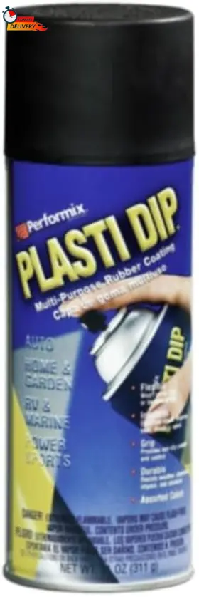 Dipyourcar 313032044042 Plasti Dip 11oz Black Aerosol