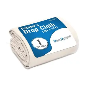 B09ydgp8t2 Dirt Defense 12x15ft Cotton Canvas Drop Cloth Tarp For Painting And Furniture