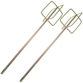 1325jq5z19gk Doitool 2pcs Paint And Mixer Power Drill Attachment Metal Mud Hea
