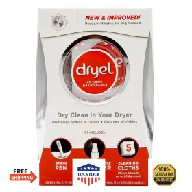 B01bunj2hw Dryel At-home Dry Cleaner Kit New Improved Formula Rapid Refresh Gentle Laund