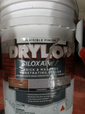 Drylok 079941236151 Siloxane 7 5gal. Clear Invisible Exterior Penetrating Sealer 123