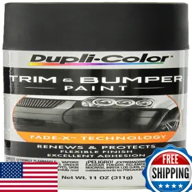 B00r244hce Dupli-color Etb101000 Trim And Bumper Spray Paint - Black -11 Oz. Aerosol Can