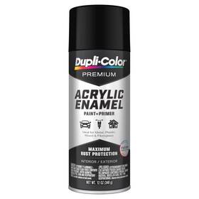 Dupli-color B07czb9kzn Dupli-color Epae102 Premium Acrylic Enamel Spray Paint - Flat Black 12 Oz