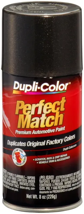 Ebun00907-6 Dupli-color Bun0090-6 Pk Universal Black Metallic Perfect Match Automotive