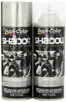 Dupli-color Eshd10007 Dupli-color Shadow 1 Count Pack Of Chrome Black-out