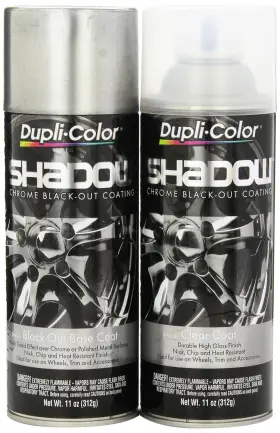 Eshd10007 Dupli-color Shadow 1 Count Pack Of Chrome Black-out