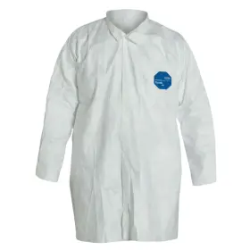 Ty210s-2xl Dupont - Tyvek Lab Coat Snap Front Case Of 30