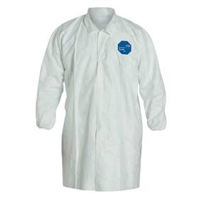 Dupont Ty211s-3x - Tyvek 400 Frock Collar White 3x 211s Case Of 30