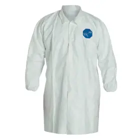 Ty211s-3x Dupont - Tyvek 400 Frock Collar White 3x 211s Case Of 30