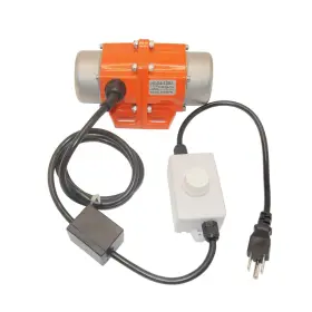 E-found 797725955721 Concrete Vibrator Motor 60w 3600rpm Speed Adjustable Aluminum Alloy Case