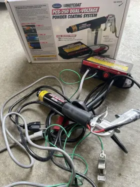 Pcs250 Eastwood 33278 Dual Voltage Powder Coating System - For Parts