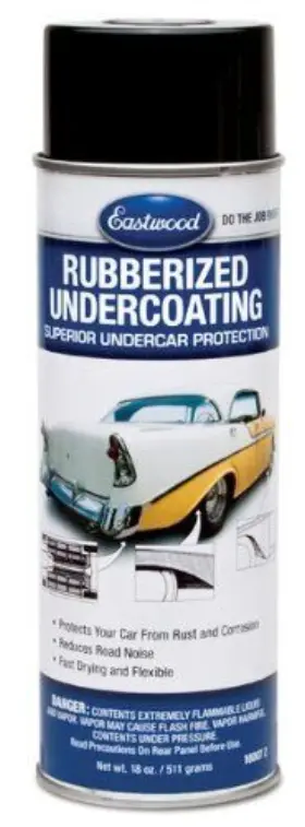 Eastwood 607174002702 Rubberized Undercoating Aerosol Noise Rust Reducer 18 Oz