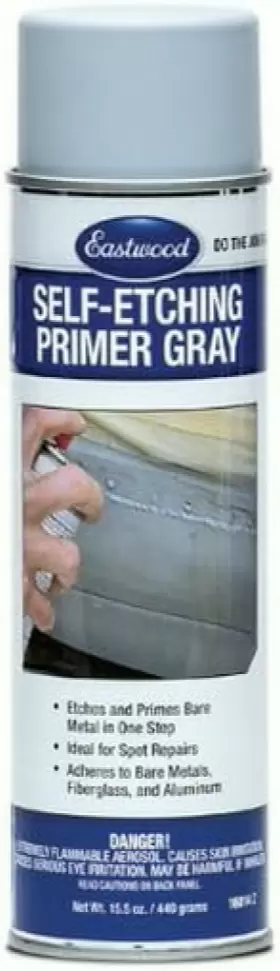 Eastwood 696232216052 Self Etch Primer Aerosol Gray Steel Aluminum Chrome 16 Oz Net