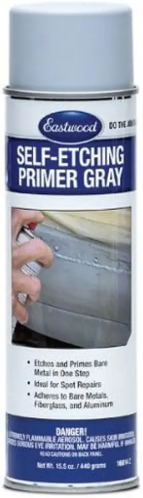 Eastwood 696534654132 Self Etch Primer Aerosol Gray Steel Aluminum Chrome 16 Oz Net