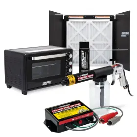 Pcs-250 Eastwood 98274z Hotcoat Powder Coating Gun Benchtop Oven And Booth Kit