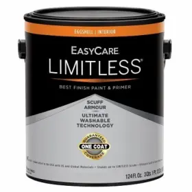 Easycare 042909129857 Limitless Interior Paint And Primer Medium Base Eggshell Acrylic Latex 1 Gallon