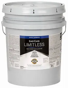 Llisem-5g Easycare Limitless Interior Paint And Primer Medium Base Satin Acrylic