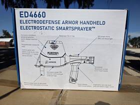 Electrodefense Ed4660 Cordless Handheld Electrostatic Disinfectant Smartsprayer Nos