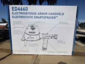 Ed4660 Electrodefense Cordless Handheld Electrostatic Disinfectant Smartsprayer Nos