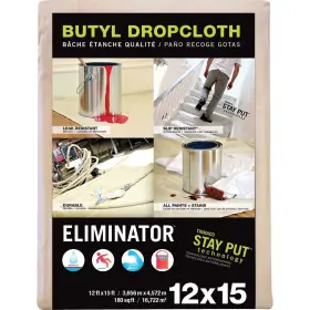 80322 Eliminator Trimaco 12 Ft. X 15 Butyl Drop Cloth