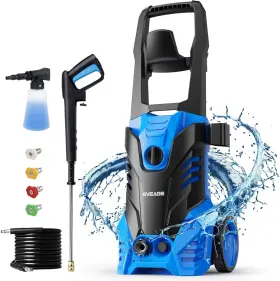 701b Eveage Electric Powerful Pressure Washer - 3500psi 2.5gpm 4000 Psi