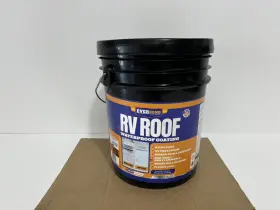 Everbond 850043513056 Rv Roof Waterproof Coating 4.75 Gallons White