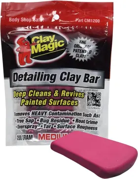 Evercoat 031802112004 Auto Magic Clay - Red Bar For Glass Chrome Fiberglass