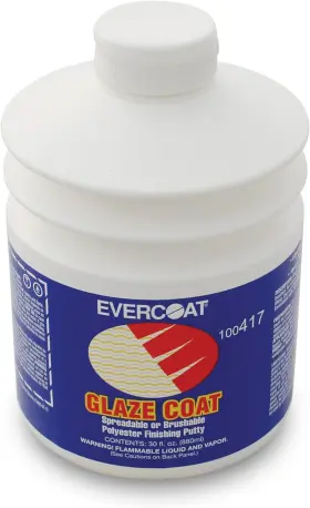 Evercoat 689738898235 Glaze Coat Polyester Finishing And Blending Putty For Metal Aluminum