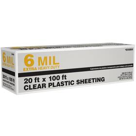 Excess Hardwareand Cflw0620c Plastic Sheeting 20ft X 100ft Lot Of 4 Each