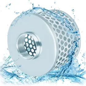 Glq-11 Fanovo 2 Inch Pump Suction Hose Strainer Round Hole Steel Basket Water