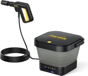 Nb8-fold Fanttik Nb8 Fold Cordless Electric Pressure Washer With 3.2gal Tank Black