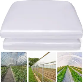Farm Plastic Supply 313041563541 Clear Greenhouse Sheeting - 6 Mil 12ft X 100ft Polyethylene Film