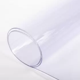 4ft6 Farm Plastic Supply 712198533740 - Clear Vinyl Sheeting 15 Mil Inch X 3.5ft P