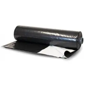 St10 Farm Plastic Supply 740223170974 - Silage Tarp Black/white Sheeting 5 Mil 50ft X