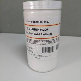 Fasco Epoxies 819794020749 1 Quart Fas-grip #1200 Fine Non-skid Particles Additive- Sealed