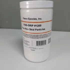 Fasco Epoxies 819794020749 1 Quart Fas-grip #1200 Fine Non-skid Particles Additive- Sealed