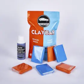 Fatherclay 711181384765 Segurcars- 6 Clay Bar Detailing Kit 3 Medium Grade Soft Combo For Car
