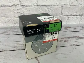 497369 Festool Granat P180 Sanding Discs 90mm 6-hole Abrasive Pack Of 100