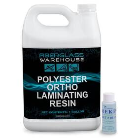 Fiberglass Warehouse 02050220020210 Polyester Laminating Resin - Marine Grade 1 Gallon