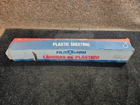1819528 Film-gard Plastic Sheeting Polyethylene White