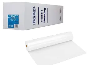 625954 Film-gard Plastic Sheeting 4 Mil T X 20ft W 100ft L Polyethylene Clear