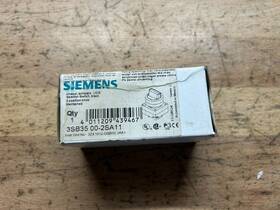 Fluid Management 3sb35-00-2sa11 Siemens Selector Switch Black 3sb35-00-2sa11-new In Box