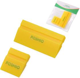 Foshio 4333468491 Mini Squeegee Window Film Tools Rubber Water Blade Yellow