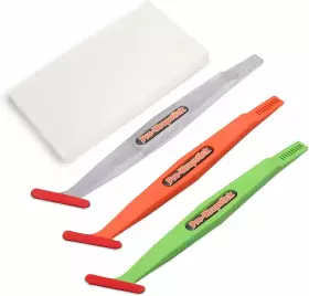 F99t Foshio Vehicle Vinyl Wrap Flexible Curve Slot Magnetic Stick Squeegee Tool