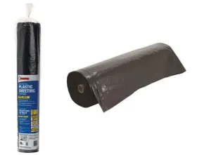 P1525b Frost King Plastic Sheeting Roll For Doors/windows 25ft Ft. L X 4 Mil T