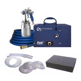Fuji Spray Products 3005-t70-fuji K1 Q5 Platinum Model Quiet Hvlp Turbine System And Gun With Bundle