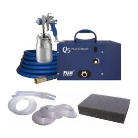 3005-t70-fuji Fuji Spray Products K1 Q5 Platinum Model Quiet Hvlp Turbine System And Gun With Bundle