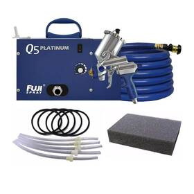 Fuji Spray Products Gxpc-2895-fuji K1 Q5 Platinum Quiet Hvlp System And Gravity Cup Parts With Q-filter