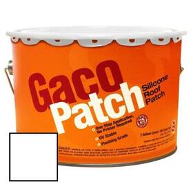 Gaco 445045014040 Gacopatch White Gp1500 2 Gallon High-performance Siliconecoating Gp15002